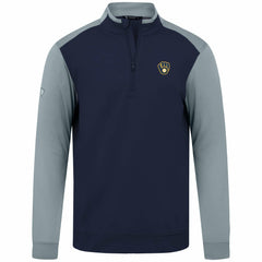 Milwaukee Brewers Levelwear Insignia 2.0 Quarter-Zip Pullover Top | MLB Shop