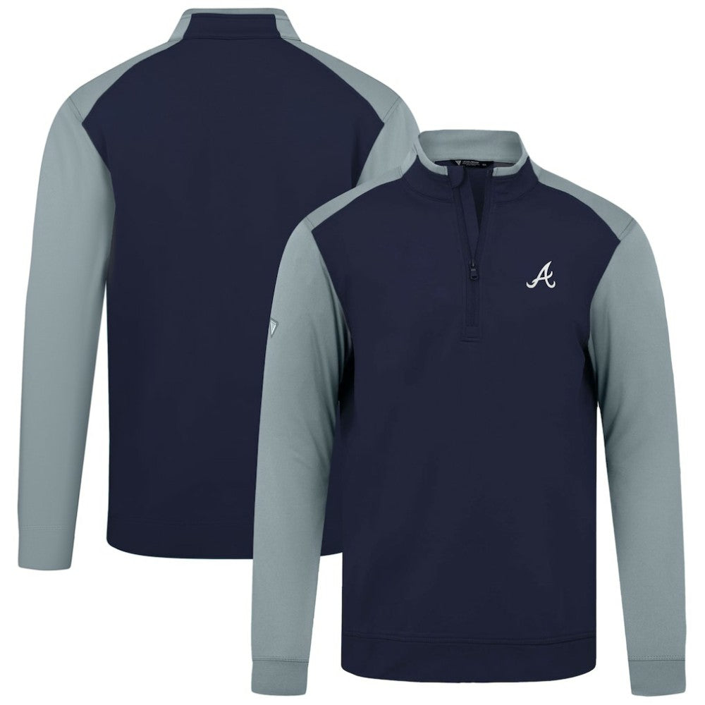 Atlanta Braves Levelwear Insignia 2.0 Quarter-Zip Pullover Top | MLB Discount