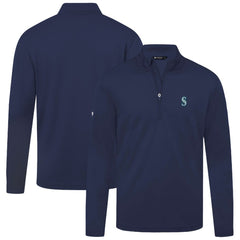 Seattle Mariners Levelwear Heron Insignia 2.0 Quarter-Zip Jacket | MLB For sale