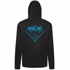 Miami Marlins Levelwear Podium Primary Pullover Hoodie | MLB Sale