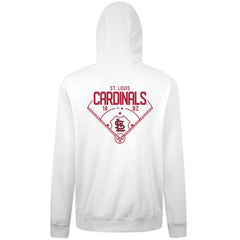 St. Louis Cardinals Levelwear Podium Primary Pullover Hoodie | MLB New