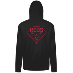 Cincinnati Reds Levelwear Podium Primary Pullover Hoodie | MLB Outlet