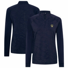 Milwaukee Brewers Levelwear Women's Amethyst Insignia 2.0 Quarter-Zip Jacket | MLB Outlet