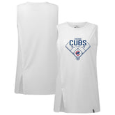 Chicago Cubs Levelwear Women's Influx Home Field Tank Top | MLB New