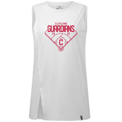 Cleveland Guardians Levelwear Women's Influx Home Field Tank Top | MLB Discount