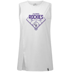Colorado Rockies Levelwear Women's Influx Home Field Tank Top | MLB New