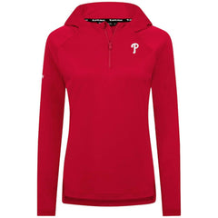 Philadelphia Phillies Levelwear Women's Raven Insignia 2.0 Quarter-Zip Jacket | MLB Online
