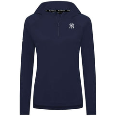 New York Yankees Levelwear Women's Raven Insignia 2.0 Quarter-Zip Jacket | MLB US