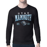 Utah Mammoth Starter Retro Graphic Long Sleeve T-Shirt Sale