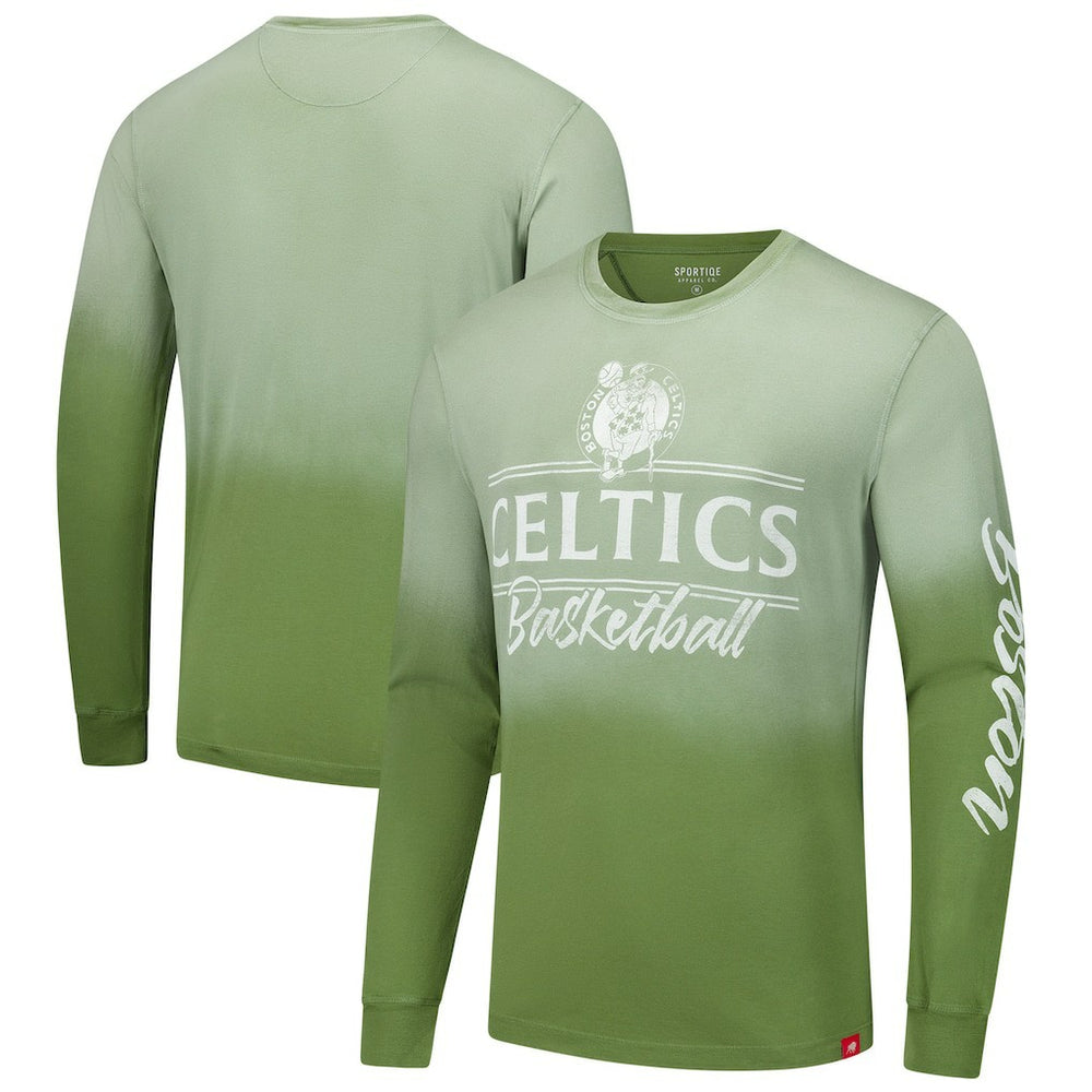 Boston Celtics Sportiqe Unisex Sun Fade Vintage Mohave Long Sleeve T-Shirt Discount