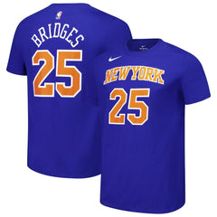 Mikal Bridges New York Knicks Unisex Name & Number T-Shirt Online