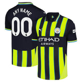 Manchester City 2024/25 Away Replica Custom Jersey Navy - Puma