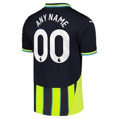Manchester City 2024/25 Away Replica Custom Jersey Navy - Puma