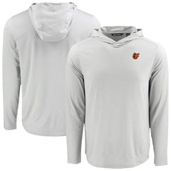 Baltimore Orioles Cutter & Buck Coastline Epic Comfort Recycled Eco Hoodie Long Sleeve T-Shirt | MLB Online
