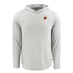 Baltimore Orioles Cutter & Buck Coastline Epic Comfort Recycled Eco Hoodie Long Sleeve T-Shirt | MLB Online