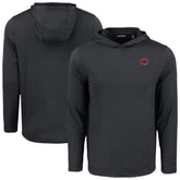 Cincinnati Reds Cutter & Buck Coastline Epic Comfort Recycled Eco Hoodie Long Sleeve T-Shirt | MLB US