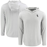 Chicago White Sox Cutter & Buck Coastline Epic Comfort Recycled Eco Hoodie Long Sleeve T-Shirt | MLB Outlet