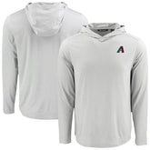 Arizona Diamondbacks Cutter & Buck Coastline Epic Comfort Recycled Eco Hoodie Long Sleeve T-Shirt | MLB Discount
