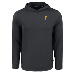 Pittsburgh Pirates Cutter & Buck Coastline Epic Comfort Recycled Eco Hoodie Long Sleeve T-Shirt | MLB On Sale