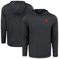 San Francisco Giants Cutter & Buck Coastline Epic Comfort Recycled Eco Hoodie Long Sleeve T-Shirt | MLB On Sale