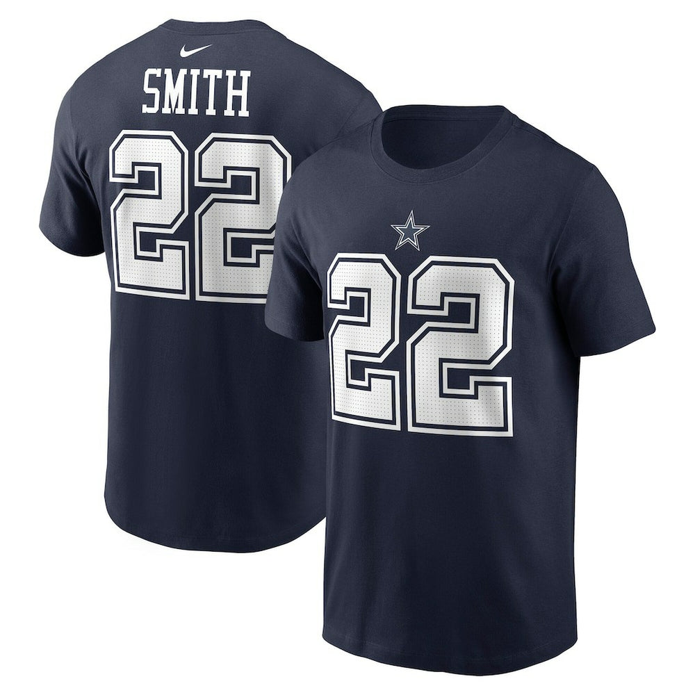 Dallas Cowboys Nike Emmitt Smith Retired Player Name & Number T-Shirt