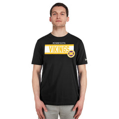 Minnesota Vikings New Era 3rd Down High Density Print T-Shirt