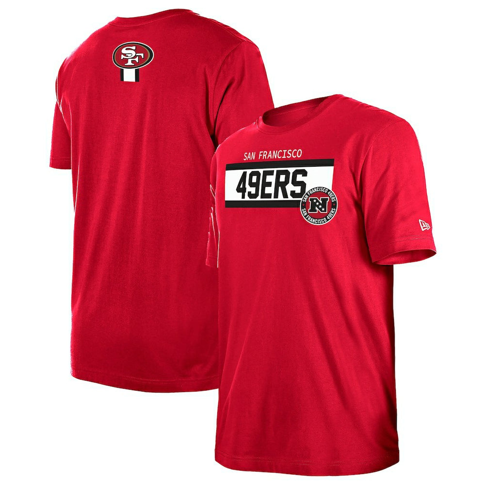 San Francisco 49ers New Era 3rd Down High Density Print T-Shirt