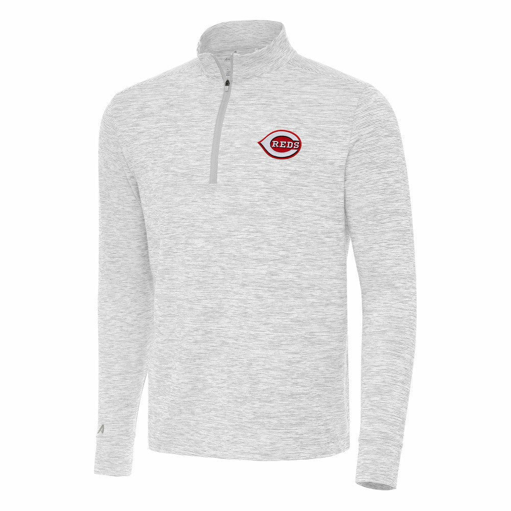 Cincinnati Reds Antigua Cause Quarter-Zip Top | MLB On Sale