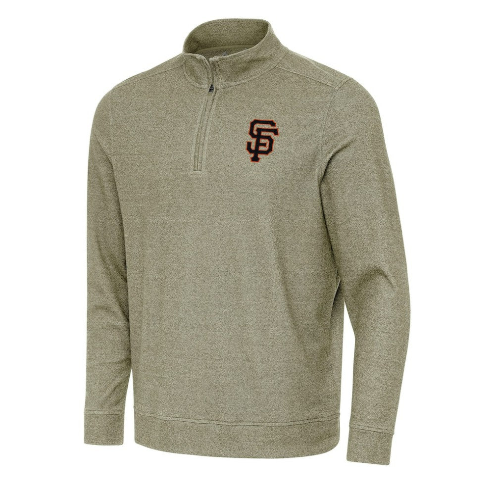 San Francisco Giants Antigua Subtle Quarter-Zip Sweatshirt | MLB Near me
