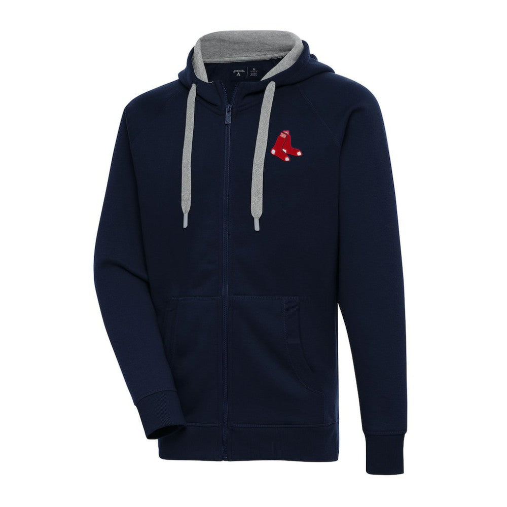 Boston Red Sox Antigua Big & Tall Victory Full-Zip Hoodie Jacket | MLB For sale