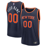 New York Knicks Fast Break Custom Jersey Discount