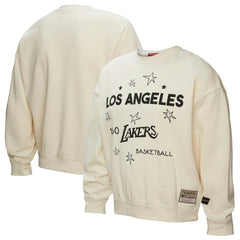 Los Angeles Lakers Women's Hardwood Classics Pullover Sweatshirt New