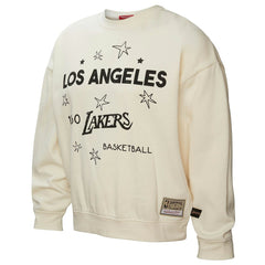 Los Angeles Lakers Women's Hardwood Classics Pullover Sweatshirt New