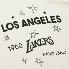 Los Angeles Lakers Women's Hardwood Classics Pullover Sweatshirt New