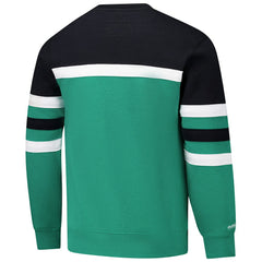 Boston Celtics Hardwood Classics Vintage Logo Head Coach Pullover Sweatshirt For Sale