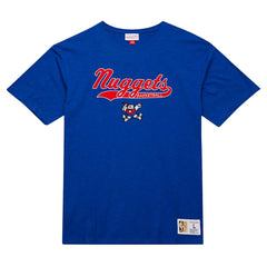 Denver Nuggets Hardwood Classics Felt Applique Slub T-Shirt sale Online