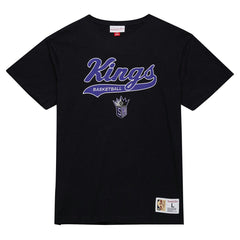 Sacramento Kings Hardwood Classics Felt Applique Slub T-Shirt Online