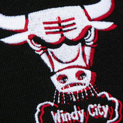 Chicago Bulls Women's Hardwood Classics Cropped Pullover Hoodie New