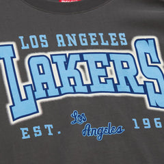 Los Angeles Lakers Women's Hardwood Classics Oversized Boyfriend T-Shirt Online