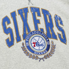 Philadelphia 76ers Vintage Logo Pullover Sweatshirt Outlet