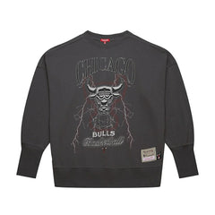 Chicago Bulls Women's Hardwood Classics Lightweight Pullover Sweatshirt For Sale