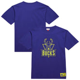 Milwaukee Bucks Hardwood Classics Neon Nights Premium T-Shirt Online