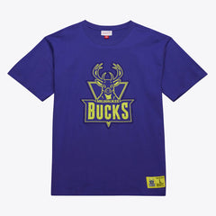 Milwaukee Bucks Hardwood Classics Neon Nights Premium T-Shirt Online