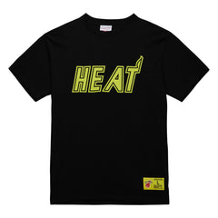 Miami Heat Hardwood Classics Neon Nights Premium T-Shirt On Sale