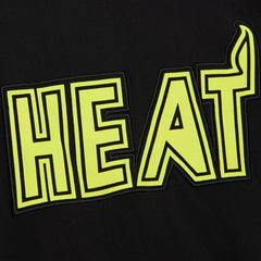 Miami Heat Hardwood Classics Neon Nights Premium T-Shirt On Sale