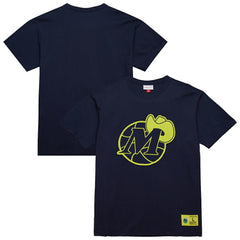 Dallas Mavericks Hardwood Classics Neon Nights Premium T-Shirt sale On Sale