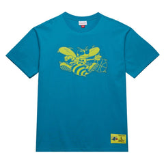 Charlotte Hornets Hardwood Classics Neon Nights Premium T-Shirt On Sale