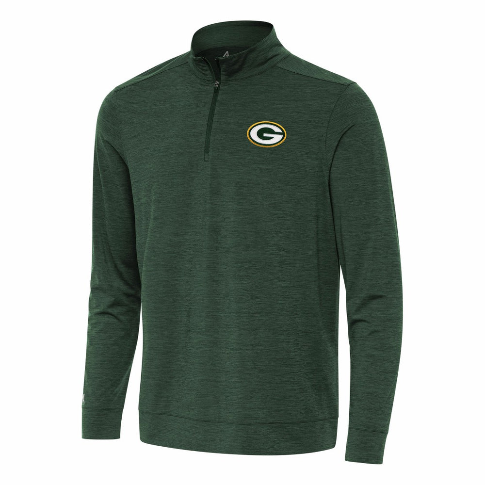 Green Bay Packers Antigua Bright Quarter-Zip Top