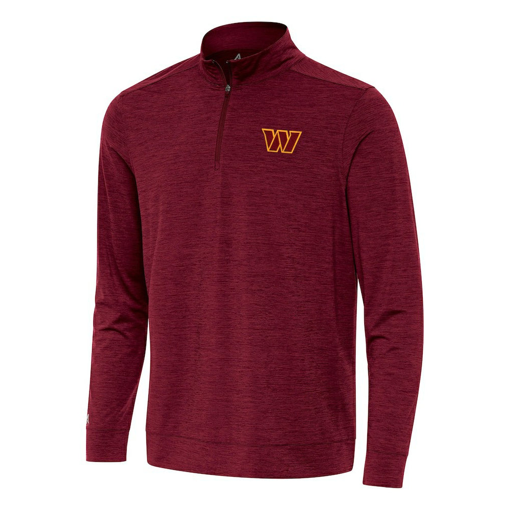 Washington Commanders Antigua Bright Quarter-Zip Top
