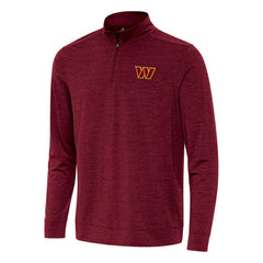 Washington Commanders Antigua Bright Quarter-Zip Top